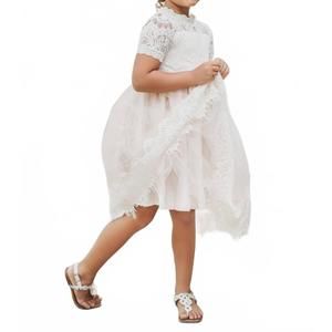 NEW ONLY LITTLE ONCE victorian day gown in ivory